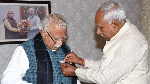 Haryana CM Manohar Lal Khattar