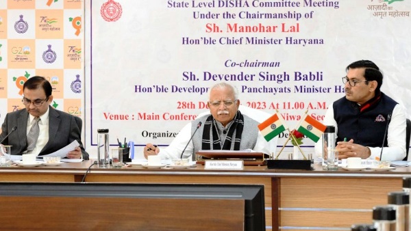 Haryana CM Manohar Lal Khattar