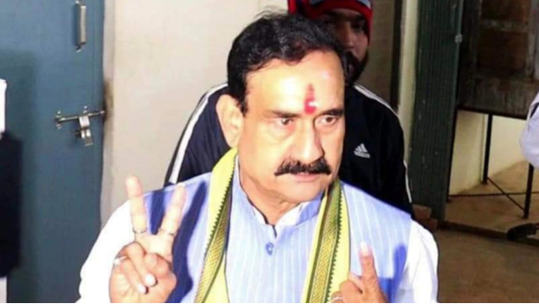Madhya Pradesh Home Minister Narottam Mishra