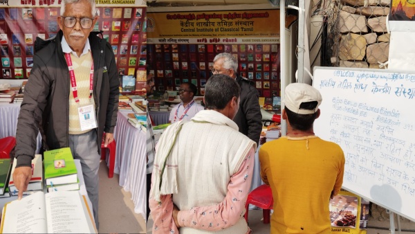 Dr M Govindarajan has become a communication bridge between Tamil and Hindi