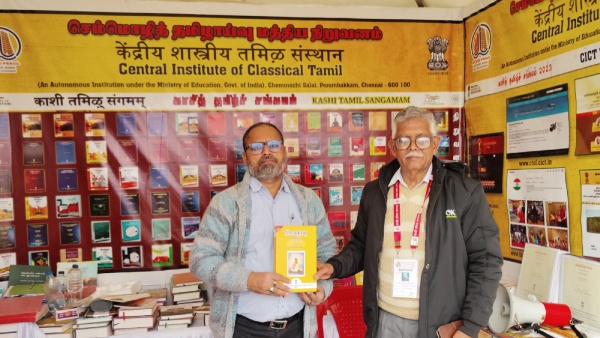 Dr M Govindarajan has become a communication bridge between Tamil and Hindi
