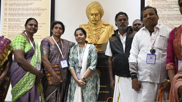 Kashi Tamil Samagam Subramaniam Bharathis house become a pilgrimage for Tamils