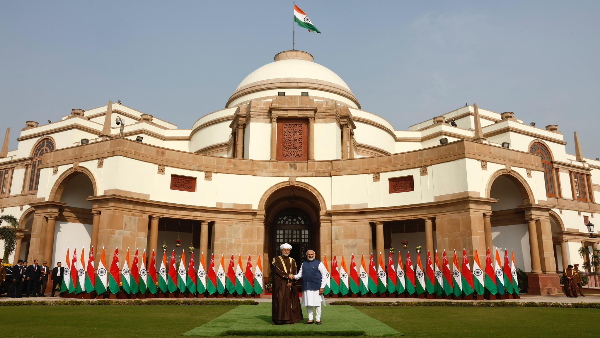 Oman Sultan India Visit