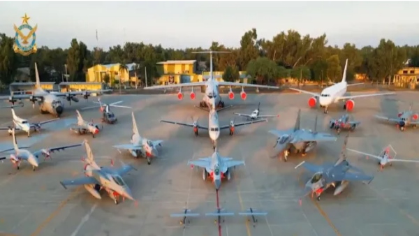Pakistan Air Force flaunted its Chinese and Turkish weapons