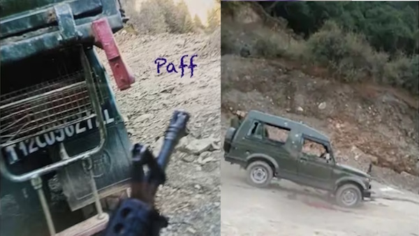 jammu kashmir Terrorists opened fire on soldiers with American M4 carbine in Rajour