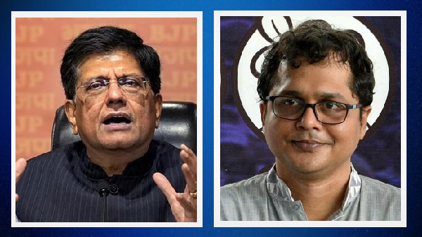 Piyush Goyal target TMC MP Saket Gokhale 