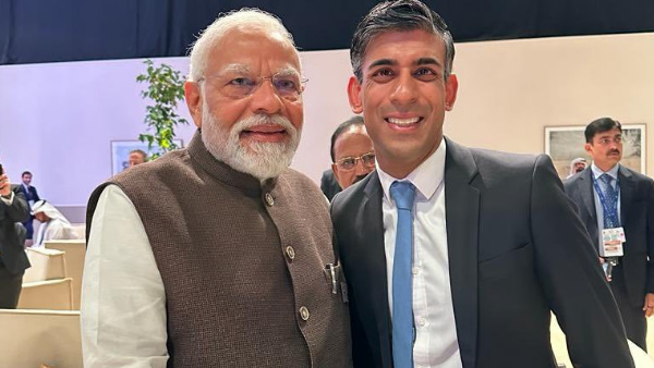 COP28 दुबई शिखर सम्मेलन में ऋषि सुनक से मिले PM मोदी