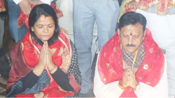 Rajendra Shukla Visit maihar: Rajendra Shukla Visit maihar: