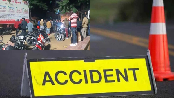 3 boys going on bike died in a collision with an unknown vehicle in sitapur