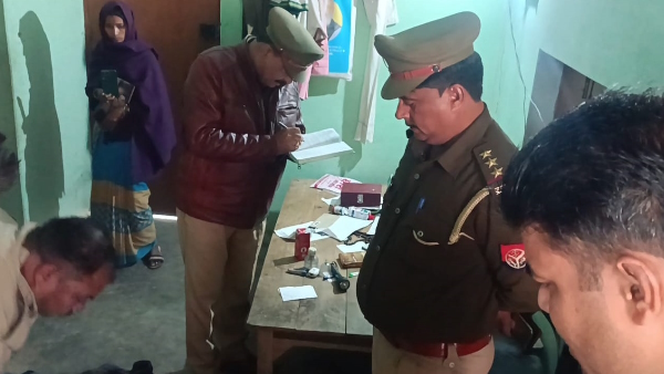 pujari was killed by three men in a Hanuman temple in sitapur