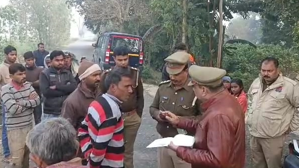 pujari was killed by three men in a Hanuman temple in sitapur