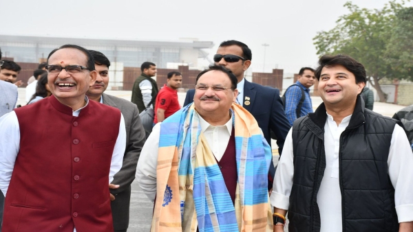 Before counting of votes, BJP leaders gathered in Gwalior-Chambal discussion on Scindia regarding CM