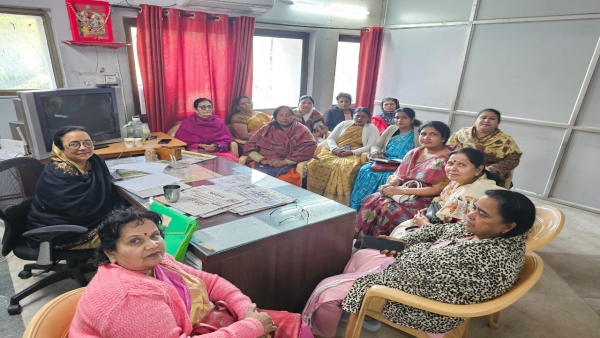 Vibha Patel made a policy with women Congress leaders of Vidisha for success of Lok Sabha elections