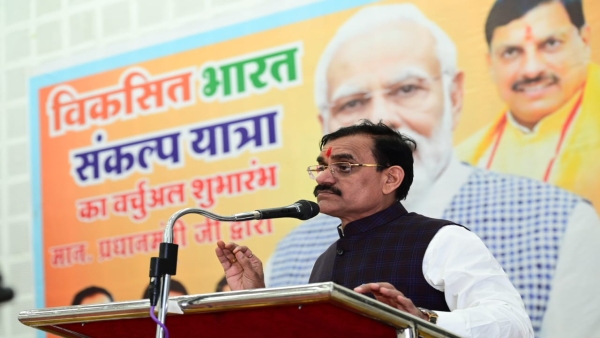 BJP MP Vishnudutt Sharma joined Bharat Sankalp Yatra in Panna, gave a big statement