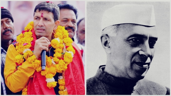 Jitu Patwari big statement regarding Pandit Nehru portrait, said- BJP challenged Vajpayee legacy