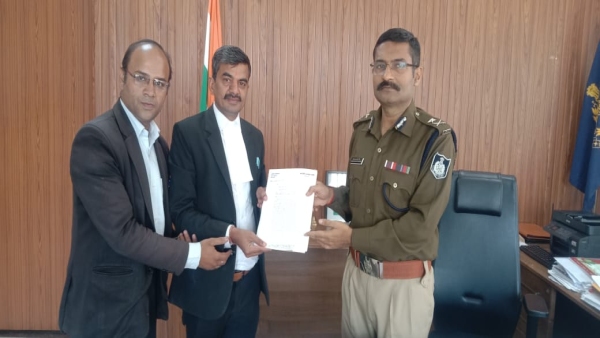 BJP complains to Police Commissioner Harinarayan Chari regarding fake video of MP VD Sharma