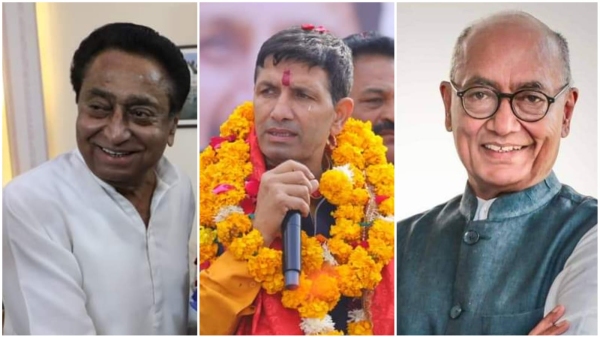 first time in MP Congress PCC Chief Jitu Patwari took charge in absence of Digvijay Singh Kamal Nath