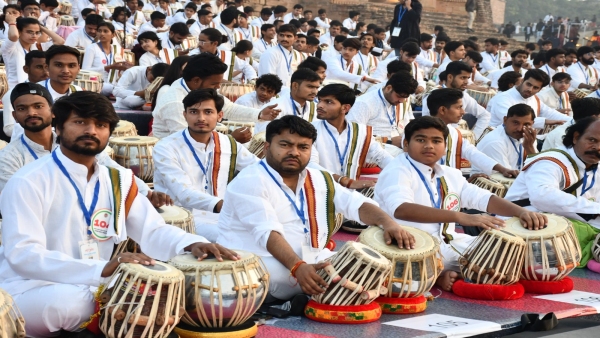 World record made with tabla in Tansen ceremony statement of CM Mohan Yadav and jyotiraditya scindia