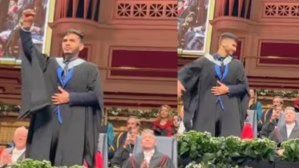 Student chant Jai Shree ram 