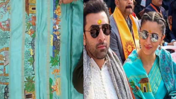Alia Bhatts saree