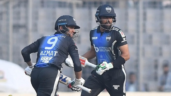 Babar Azam and Azmatullah Omarzai
