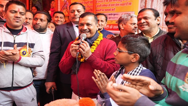 CM Kejriwal in events Pran Pratishtha