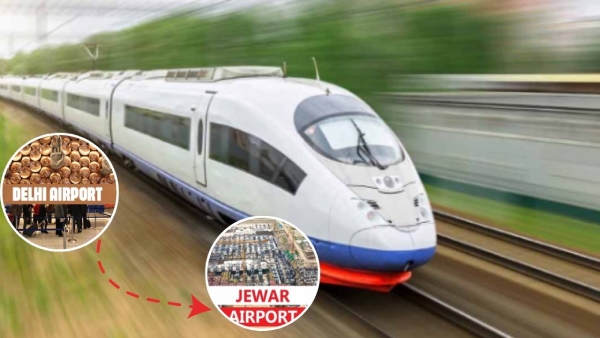 High-speed rapid rail corridor between IGI and Noida Airports 