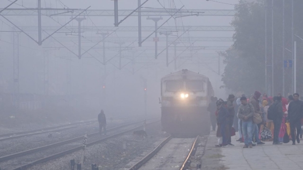 Charminar Express derailed Charminar Express derailed