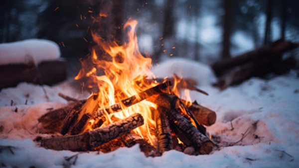 fire in winters
