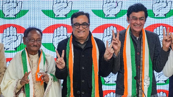 Giridhar Gamang rejoins Congress Giridhar Gamang rejoins Congress