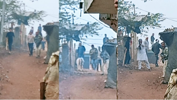 Gwalior parking firing