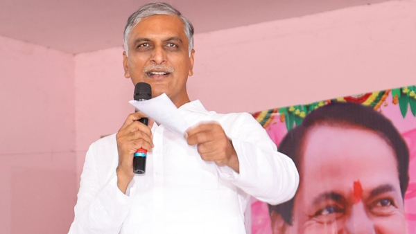 6 गारंटियों को पूरा करने पर हरीश राव का कांग्रेस पर हमला