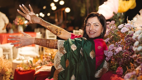 IAS Pari Bishnoi shadi ki photo 