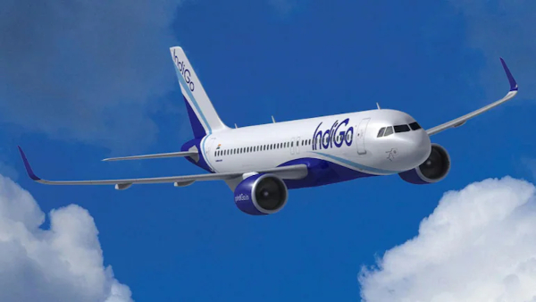 Indigo flight Almaty Kazakhstan