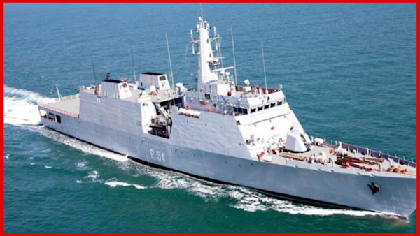 Naval warship INS Sumitra Naval warship INS Sumitra