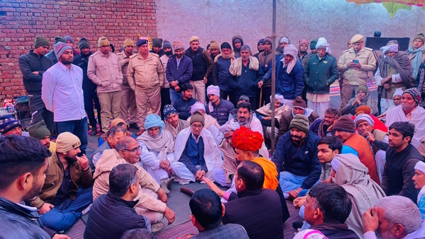 Jat reservation movement Bharatpur Rajasthan