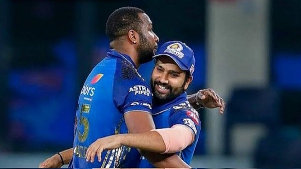 Kieron Pollard and Rohit Sharma