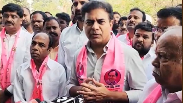 KTR over Telangana Governor 