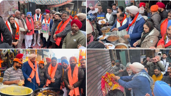 कुलदीप सिंह धालीवाल ने मनाया राम मंदिर की स्थापना का जश्न