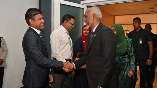 Mohamed Muizzu departs for China