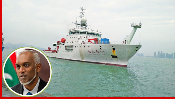 chinese research vessel