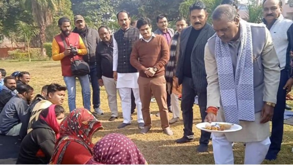 Minister Narayan Kushwaha 