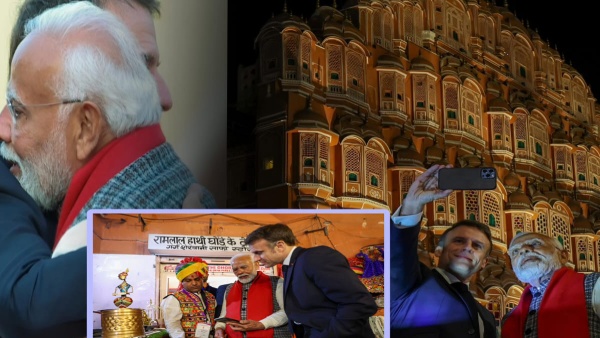 road-show-of-prime-minister-narendra-modi-french-president-emmanuel-macron road-show-of-prime-minister-narendra-modi-french-president-emmanuel-macron