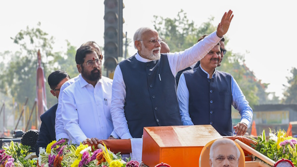 PM Modi started election campaign from Maharashtra, CM Shinde said - it is a matter of pride
