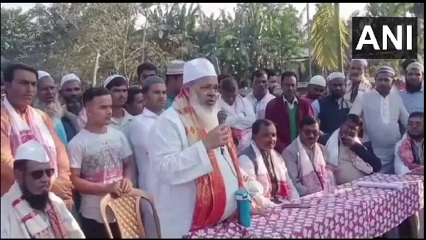 MP Badruddin amid Ram Mandir inauguration