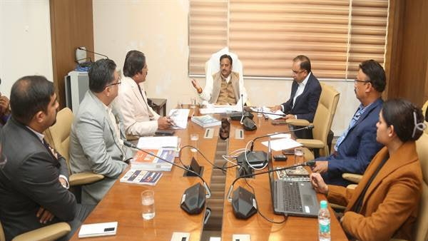 Deputy Chief Minister Rajendra Shukla