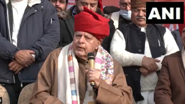 MP Farooq Abdullah over Article 370