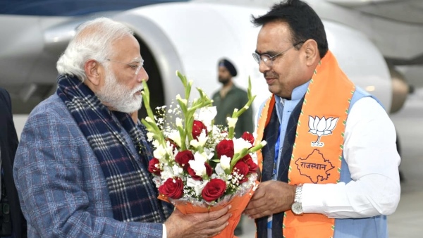 PM Narendra Modi reached Jaipur