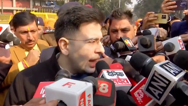 आम आदमी पार्टी (आप) के राज्य सभा सांसद राघव चड्ढा आम आदमी पार्टी (आप) के राज्य सभा सांसद राघव चड्ढा