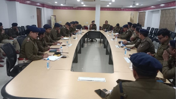 Raipur Police Meeting New Year Function